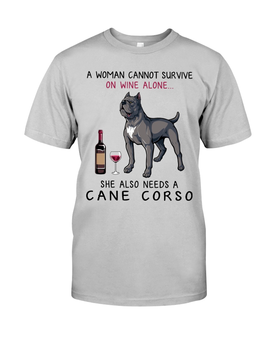 Wine and Cane Corso 4 Classic T-Shirt
