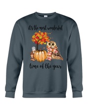 The Most Wonderful Time - Owl Crewneck Sweatshirt thumbnail