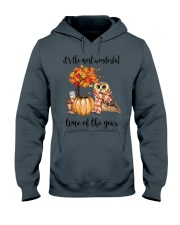 The Most Wonderful Time - Owl Hooded Sweatshirt thumbnail