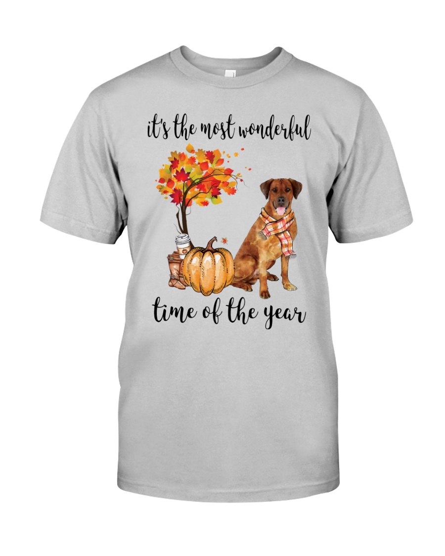 The Most Wonderful Time - Rhodesian Ridgeback Classic T-Shirt