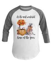 The Most Wonderful Time - Central Asian Shepherd Baseball Tee thumbnail