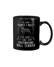 The More I Like My Staffordshire Bull Terrier Mug thumbnail