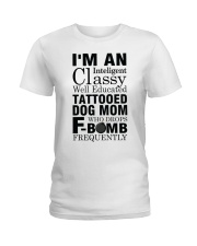 Tattooed Dog Mom 2 Ladies T-Shirt thumbnail