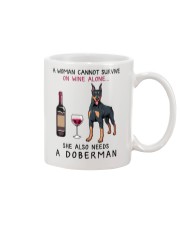 Wine and Doberman 2 Mug thumbnail