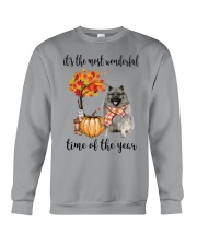 The Most Wonderful Time - Keeshond Crewneck Sweatshirt thumbnail