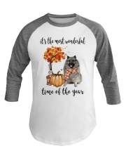 The Most Wonderful Time - Keeshond Baseball Tee thumbnail