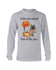 The Most Wonderful Time - Keeshond Long Sleeve Tee thumbnail