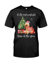 The Most Wonderful Xmas - Poodle Classic T-Shirt front