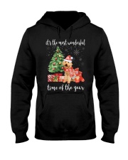 The Most Wonderful Xmas - Poodle Hooded Sweatshirt thumbnail