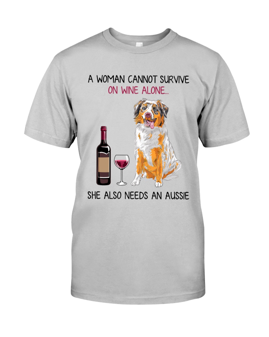 Wine and Aussie 2 Classic T-Shirt