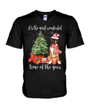 The Most Wonderful Xmas - Boxer V-Neck T-Shirt thumbnail