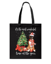 The Most Wonderful Xmas - Boxer Tote Bag thumbnail
