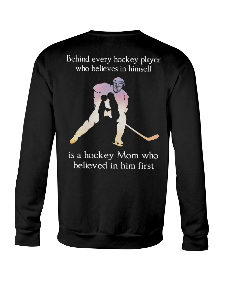 Hockey Mom - 2 Sides Crewneck Sweatshirt