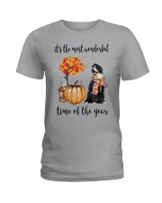 The Most Wonderful Time - Portuguese Water Dog Ladies T-Shirt thumbnail
