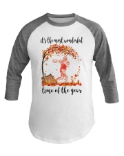 The Most Wonderful Time - Footballer Baseball Tee thumbnail