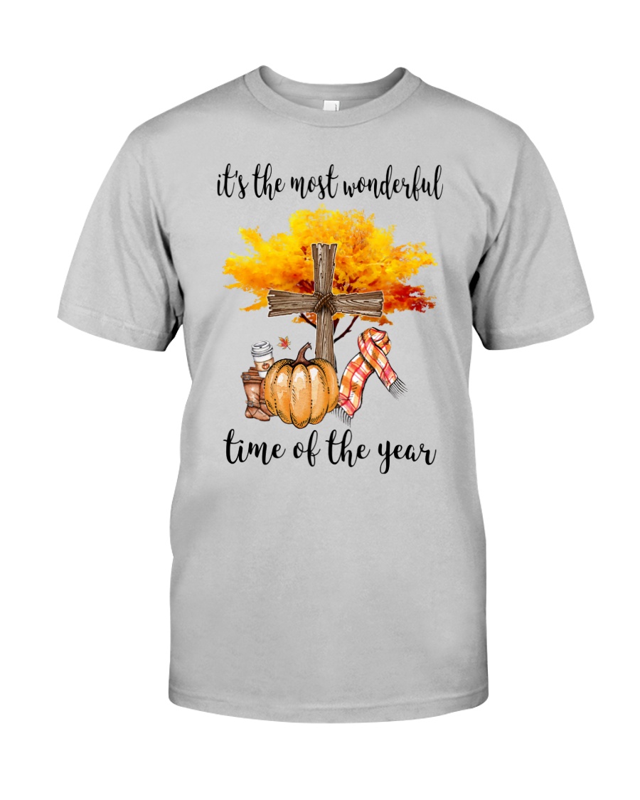 The Most Wonderful Time - Christian Cross 2 Classic T-Shirt