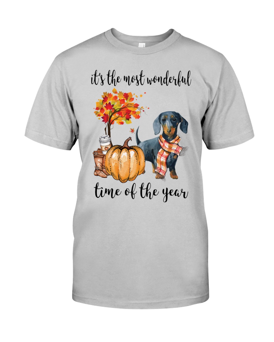 The Most Wonderful Time - Dachshund 2 Classic T-Shirt