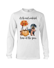 The Most Wonderful Time - Dachshund 2 Long Sleeve Tee thumbnail