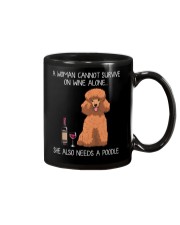 Wine and Poodle 3 Mug thumbnail