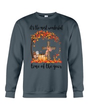 The Most Wonderful Time - Christian Cross 3 Crewneck Sweatshirt thumbnail