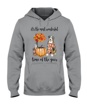 The Most Wonderful Time - Greater Swiss Mountain Hooded Sweatshirt thumbnail
