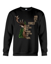And Into The Forest I Go Crewneck Sweatshirt thumbnail