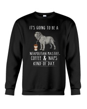 Neapolitan Mastiff Coffee and Naps Crewneck Sweatshirt thumbnail