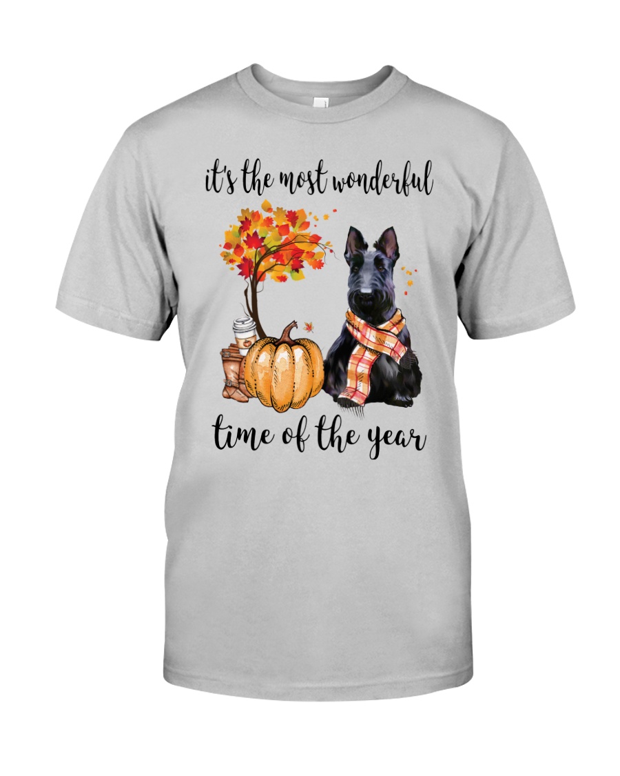 The Most Wonderful Time - Scottish Terrier Classic T-Shirt
