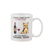 Wine and Yorkie 2 Mug thumbnail