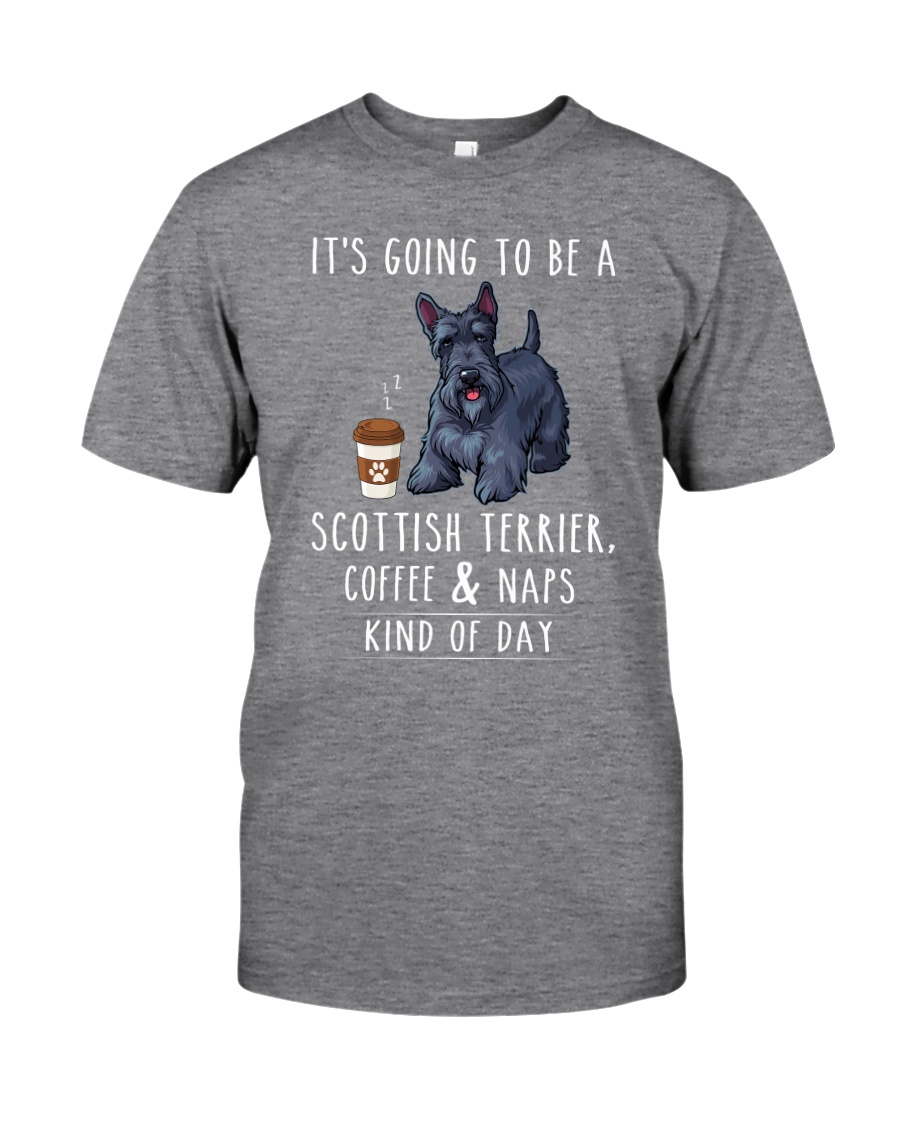 Scottish Terrier Coffee and Naps Classic T-Shirt