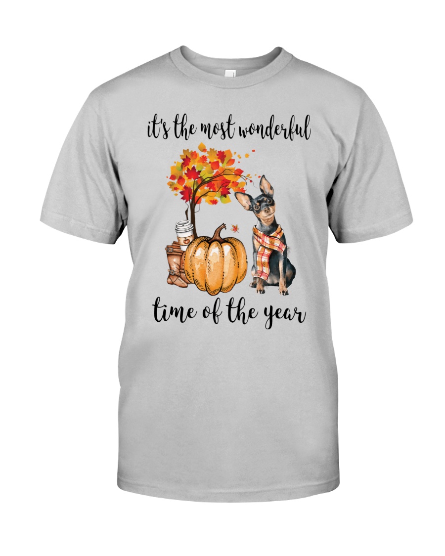 The Most Wonderful Time - Miniature Pinscher Classic T-Shirt