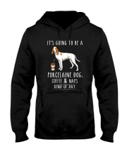 Porcelaine Coffee and Naps Hooded Sweatshirt thumbnail