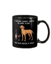 Wine and Vizsla Mug thumbnail