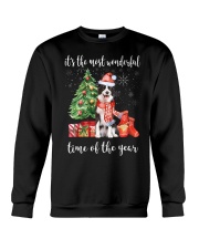 The Most Wonderful Xmas - Border Collie Crewneck Sweatshirt thumbnail