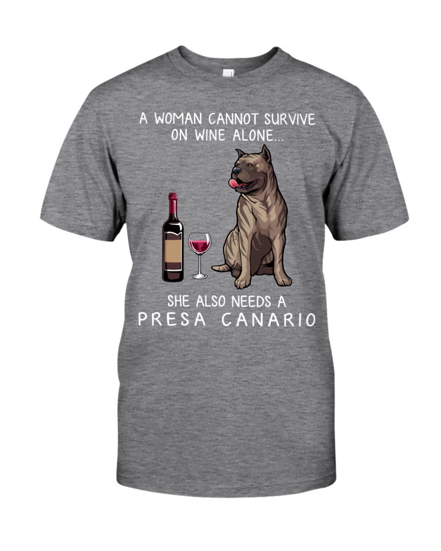 Wine and Presa Canario Classic T-Shirt