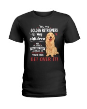 My Golden Retrievers - My Children Ladies T-Shirt thumbnail