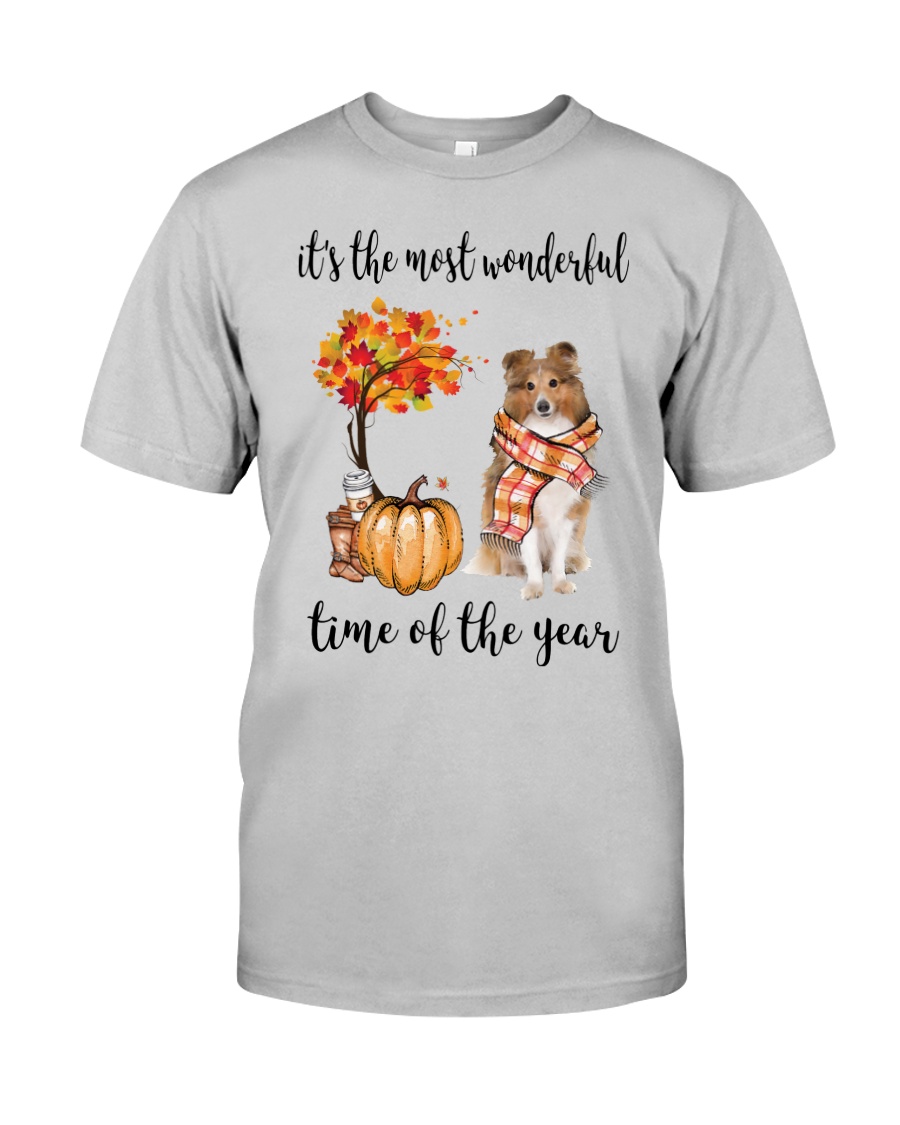 The Most Wonderful Time - Rough Collie Classic T-Shirt
