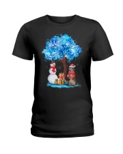Snow Tree and Cat Ladies T-Shirt thumbnail