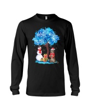 Snow Tree and Cat Long Sleeve Tee thumbnail