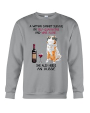 Cannot Survive Alone - Aussie Crewneck Sweatshirt thumbnail