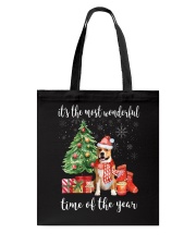 The Most Wonderful Xmas - Amstaff Tote Bag thumbnail