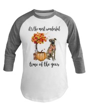 The Most Wonderful Time - Plott Hound Baseball Tee thumbnail