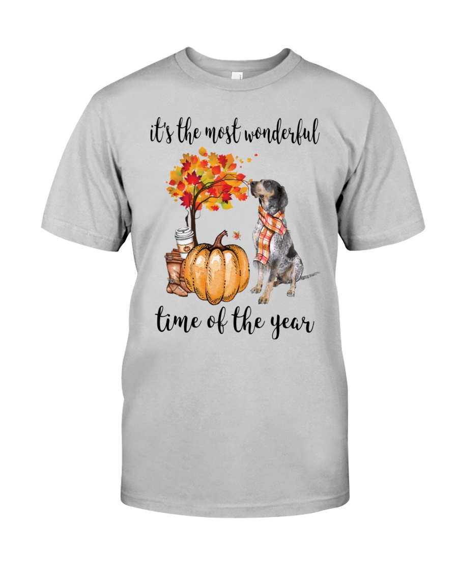 The Most Wonderful Time - Bluetick Coonhound Classic T-Shirt