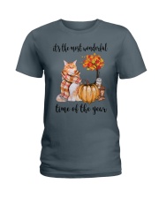 The Most Wonderful Time - Maine Coon Ladies T-Shirt thumbnail