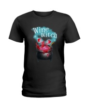 Wine Witch Ladies T-Shirt thumbnail