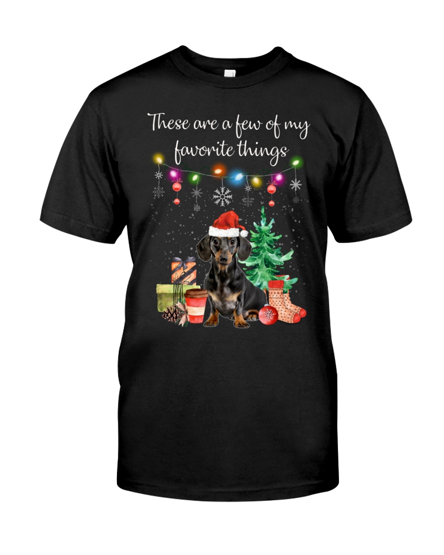 A Few of My Favorite Things - Dachshund Classic T-Shirt