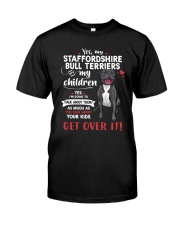 My Staffordshire Bull Terriers - My Children Classic T-Shirt front