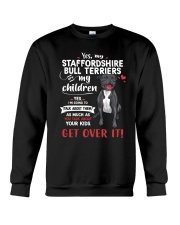 My Staffordshire Bull Terriers - My Children Crewneck Sweatshirt thumbnail
