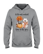 The Most Wonderful Time - American Eskimo Dog Hooded Sweatshirt thumbnail