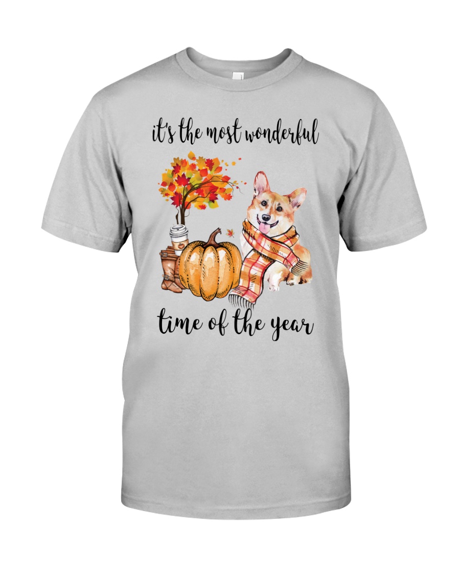 The Most Wonderful Time - Corgi Classic T-Shirt